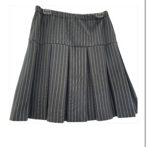 Vintage Sage Green Striped Skirt